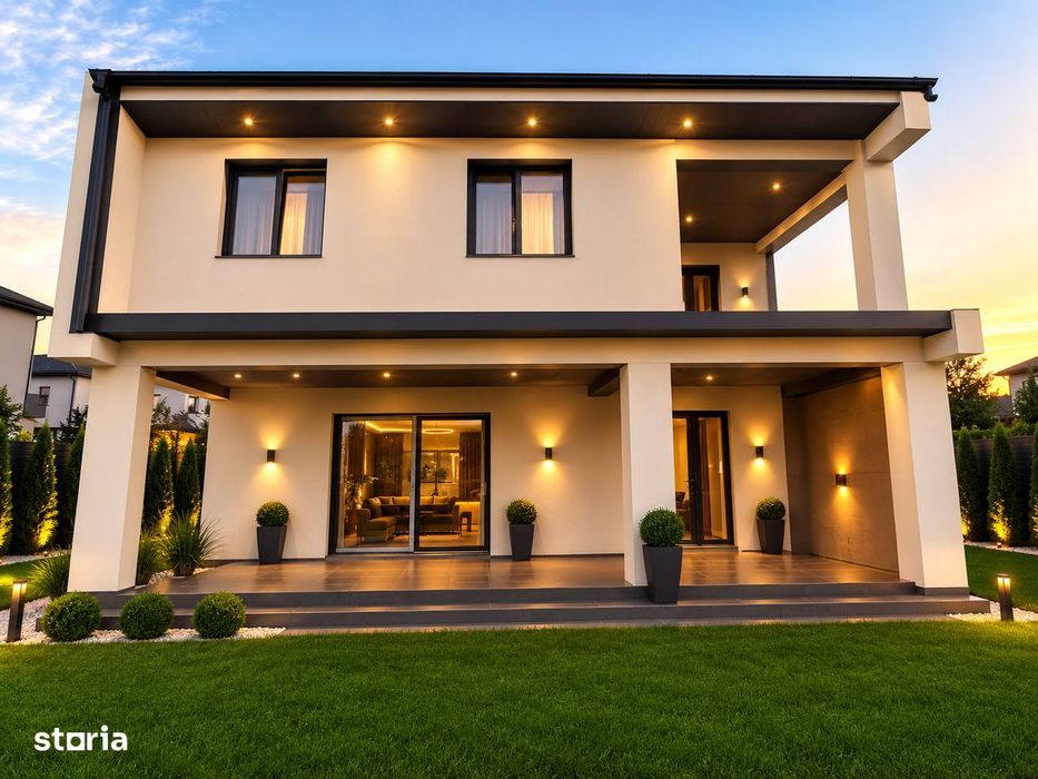 Vila exclusivista 325 mp, 391 mp teren, 5 camere, Chiajna