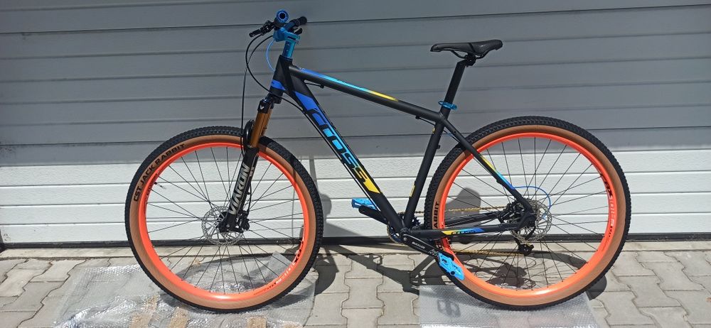 Нов Велосипед 29 цола Cross GRX9 1x9 ВЪЗДУШНА ВИЛКА 100мм с регулиране