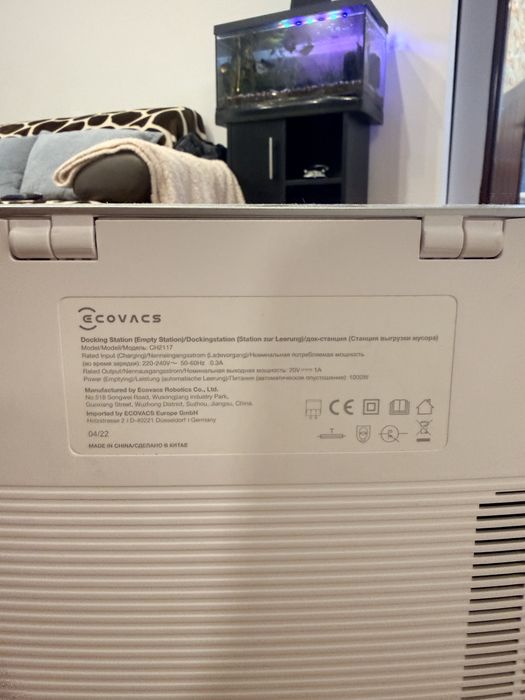 Ecovacs Deebot T10 PLUS - Aspirator Robot cu Stație Autogolire & Cameră Video Live video call