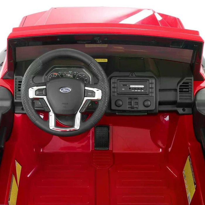 Masinuta electrica pt. 2 copii Ford Super Duty F450 4x50W 12V RED
