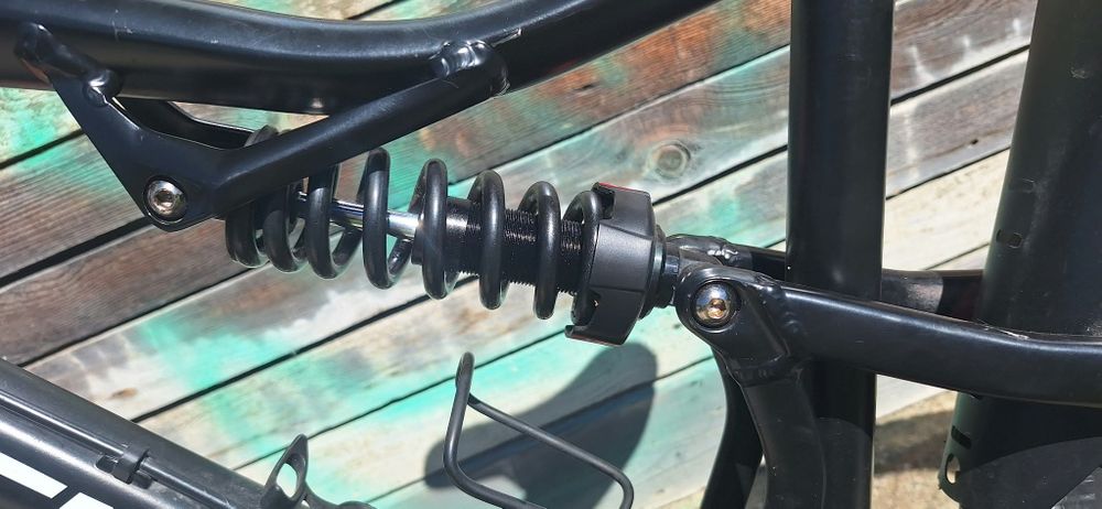 Full Suspension Rockrider ST530S modificat