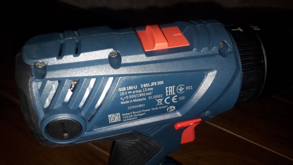 Ударен винтоверт BOSCH GSB 180-Li