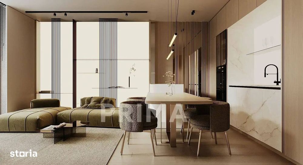 Apartament 3 camere | Finisat | Prima Green | Bonn - Nufarul