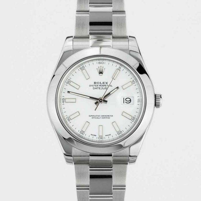 Rolex Oyster Perpetual Datejust II 41mm 116300 White dial