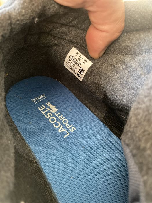 Ghete Lacoste piele impemeabile 46