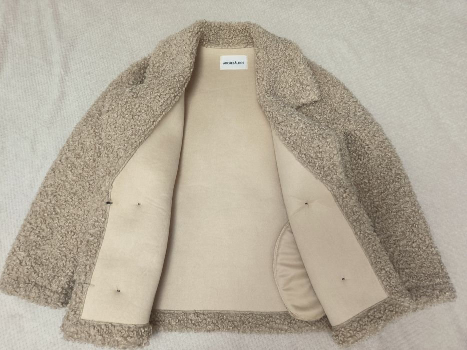 Шуба Чебурашка искусственная