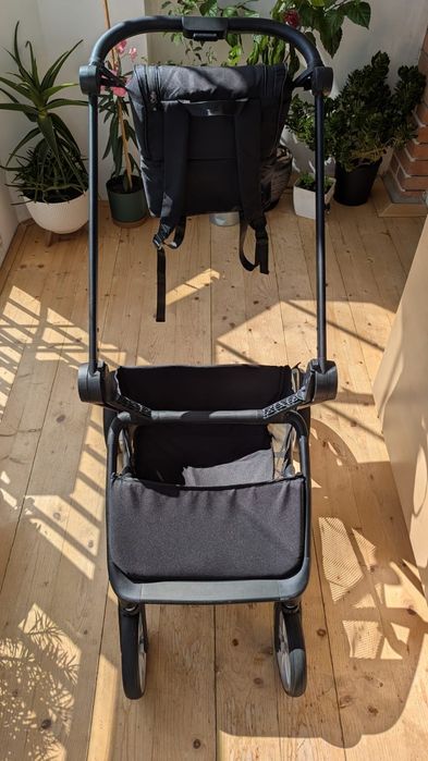 Детска количка Chipolino Линеа 3 в 1, Пепелно сиво