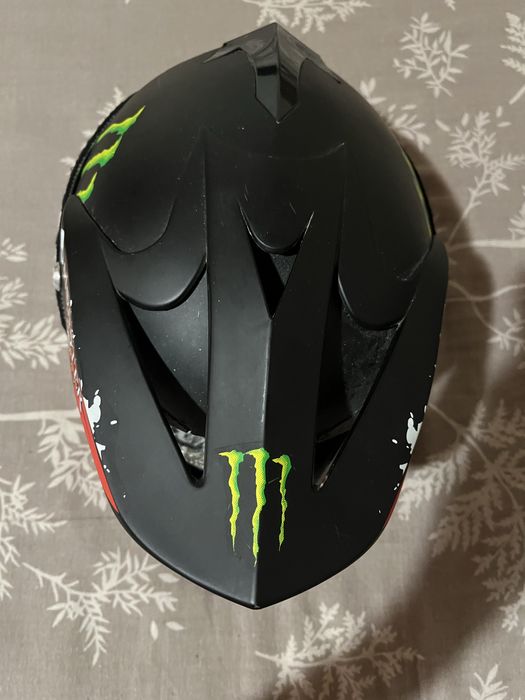 Мотокрос каска+маска+панталон и подарък боне