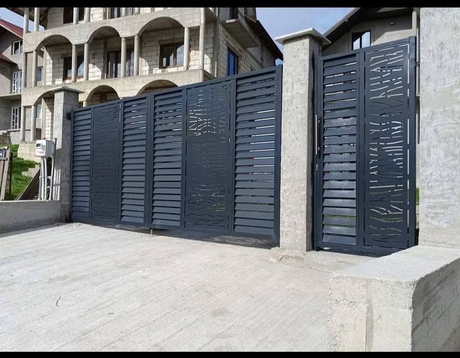 Poarta debitată la laser