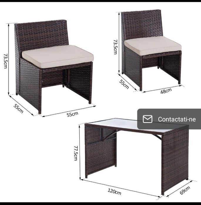 Set de gradina 4în 1