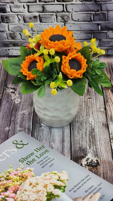 Мыльные букеты ручной работы