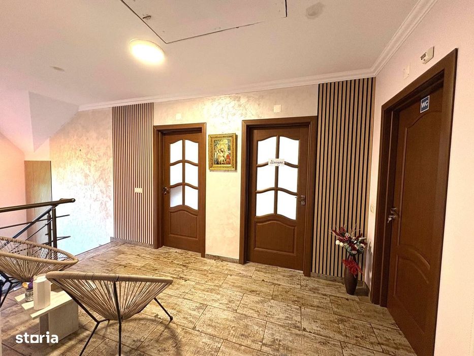 Casa 270mp cu 5 ari teren zona- Sarmas mobilata utilata 269.000eur neg