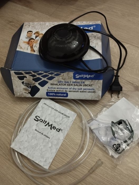Aparat Salt Med inhalator aer salin uscat putin utilizat