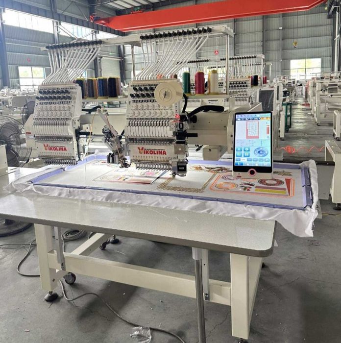 Бродировъчна машина Двуглава 600 мм. х 500 мм. + застъпване