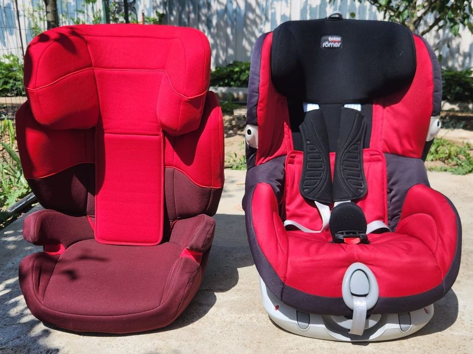 Scaun auto i-SIZE Britax Romer TRIFIX2 Flame Red, 76-105 cm,