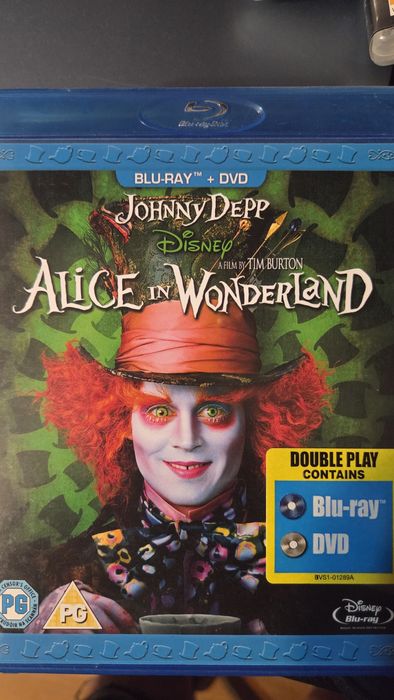 Alice in wonderland blue ray