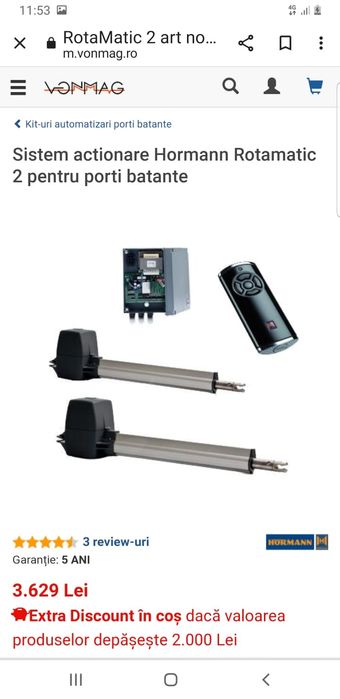 Sistem deschidere porti