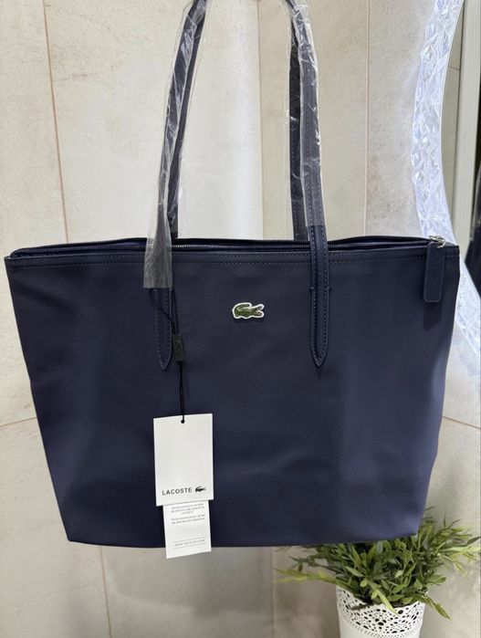 Шопер синий Lacoste