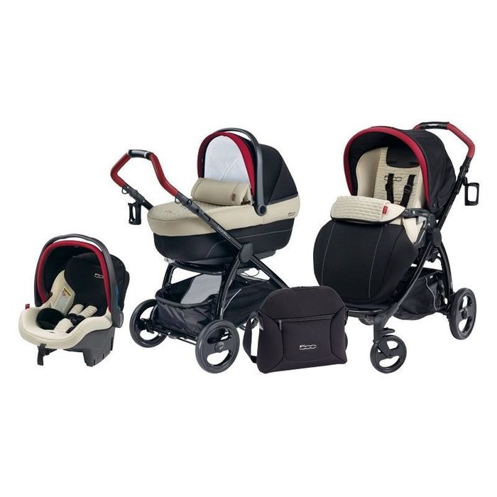 Carucior 3 in 1 Book Plus Modular Fiat 500 - Peg Perego