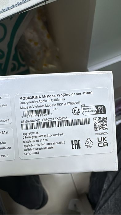 Наушник airpods 2 pro