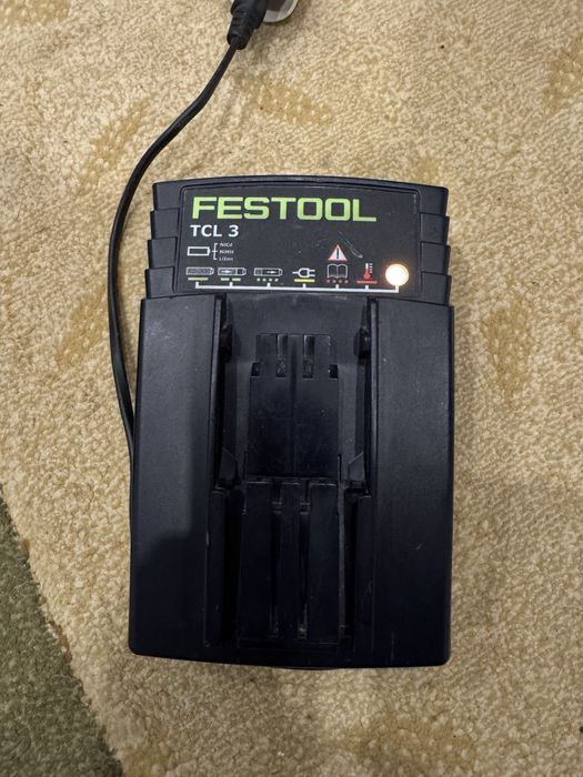 Incarcator Festool Tcl3 + 2 acumulatori 5.2 ah, BP 18 LI si BPC 18 LI