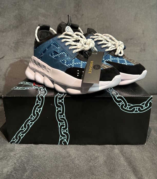 Versace chain reaction albastru
