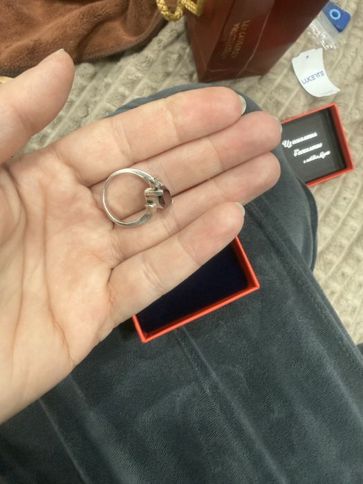 Серебро 925 пробы, кольцо 16,5р