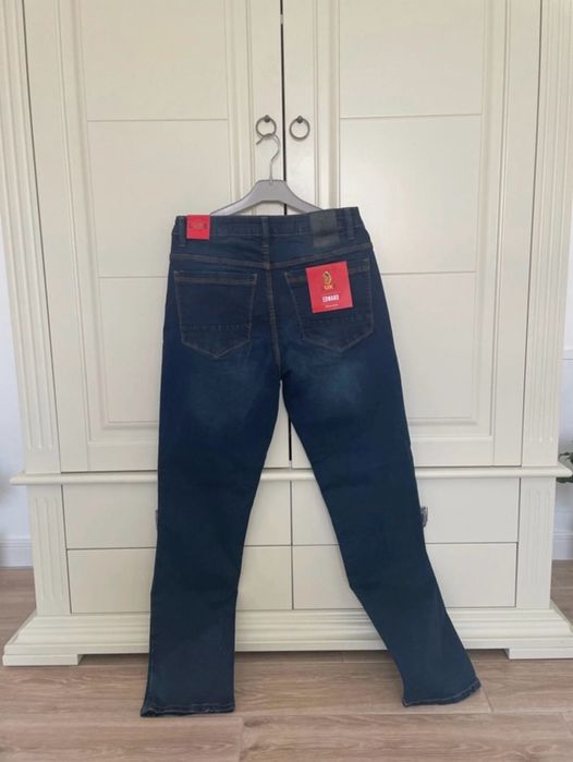 Jeans Regular bleumarin