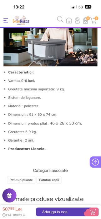 Patut balansoar 3 in 1 Lionelo