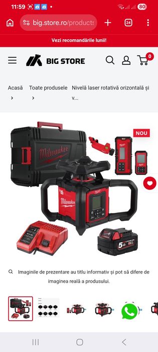Vand laser milwaukee m18 defect