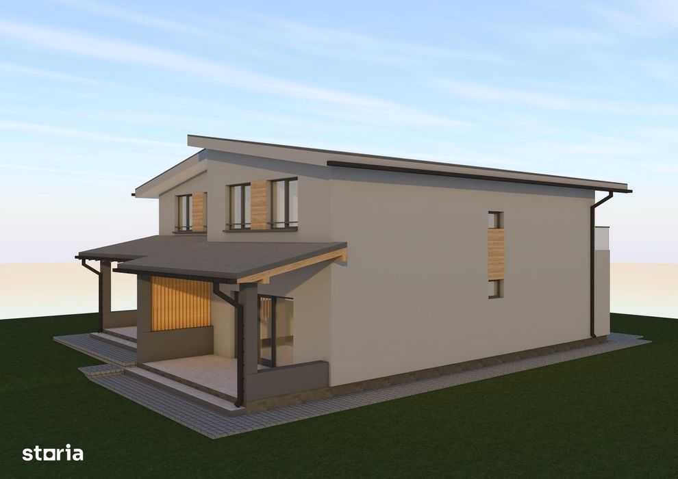 Casa tip duplex P+M - zona Brădet