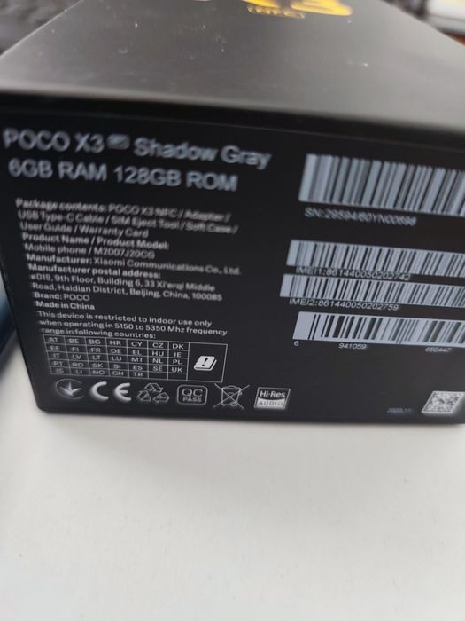 Смартфон Xiaomi Poco X3 NFC