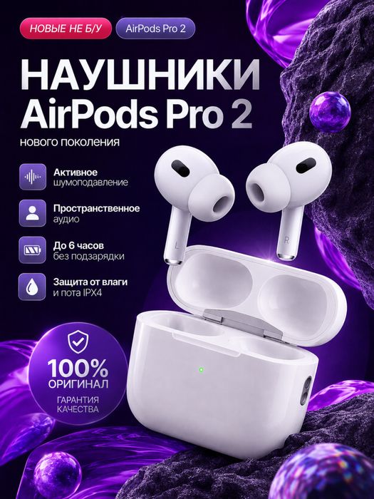 Новые наушники Airpods Pro 2