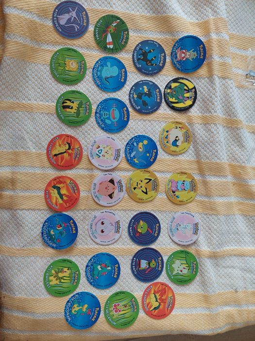 Colectie tazos pokemon