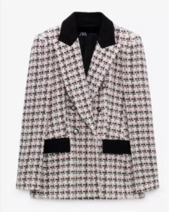 Продам  твидовый  пиджак Zara