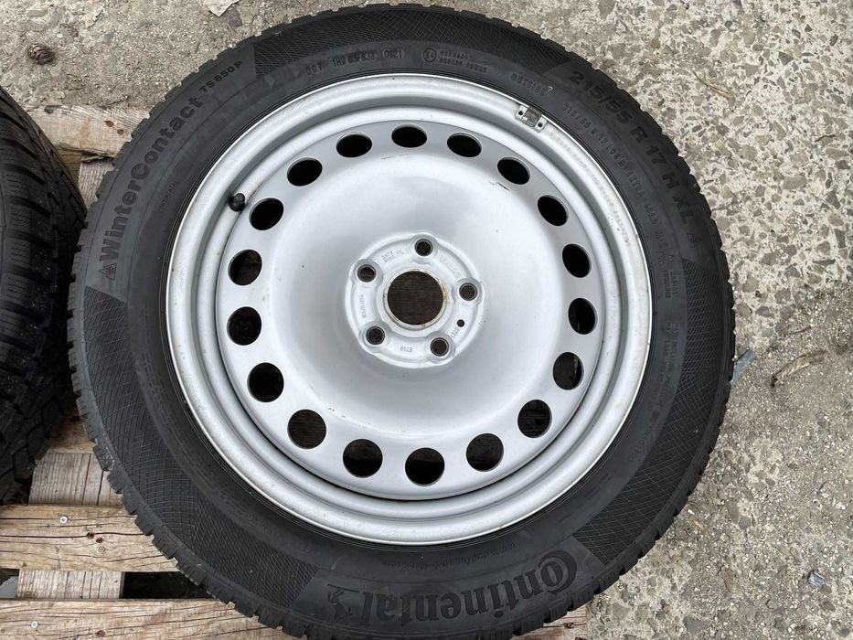 17 Джанти 5х112 Volkswagen Caddy Ford 6,5J et49 Continental 215/55/17