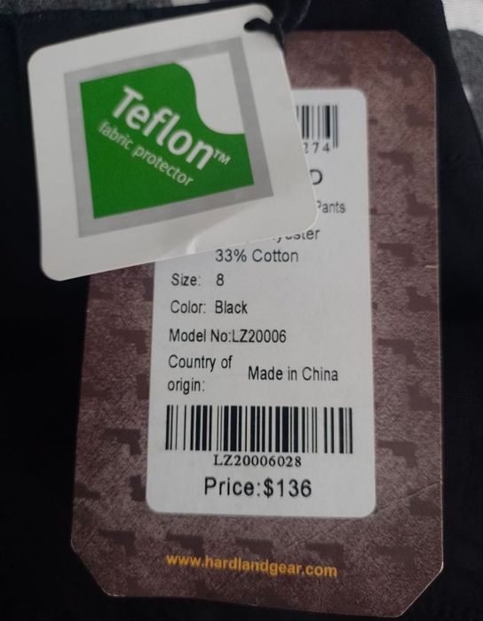 Тактически панталон Hard Land Teflon.