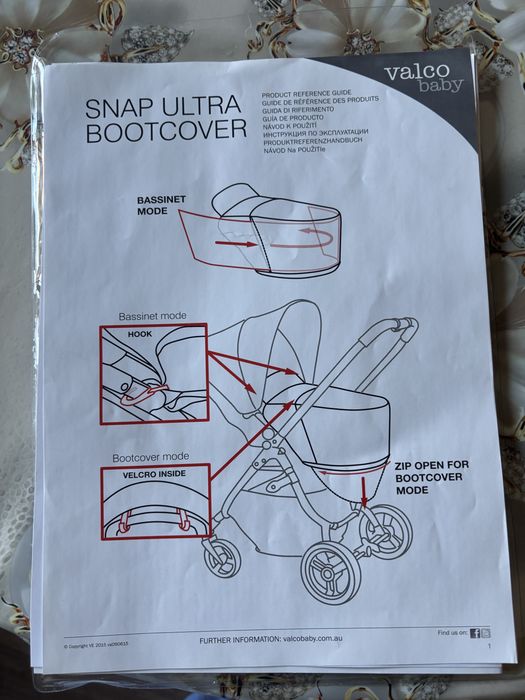 Детская коляска Valco baby snap Ultra
