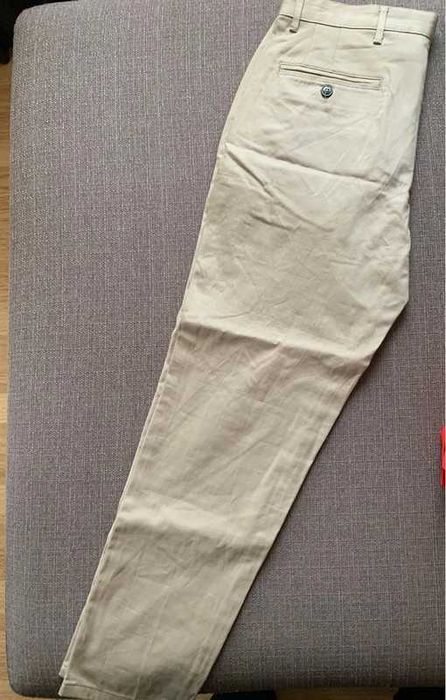 Pantaloni Zara dama office bej/ivory, mar.40