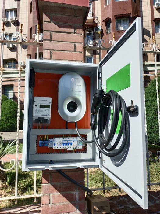 Установка заркдки для Электромобилей.
