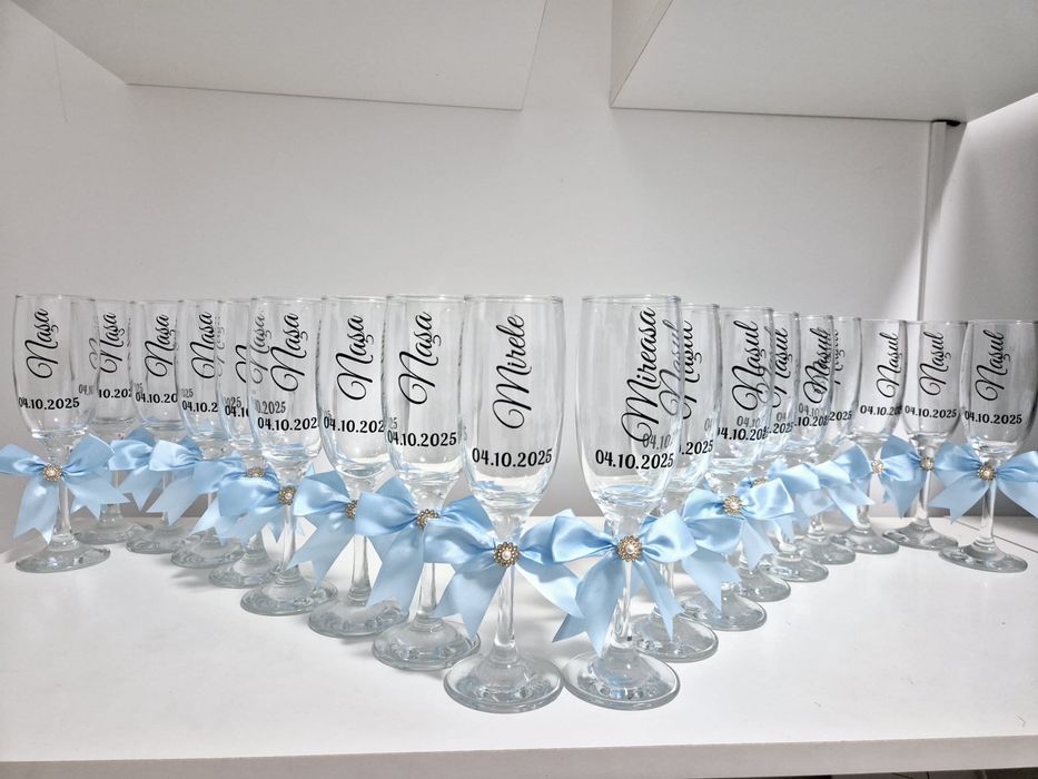 Pahare nunta botez personalizate