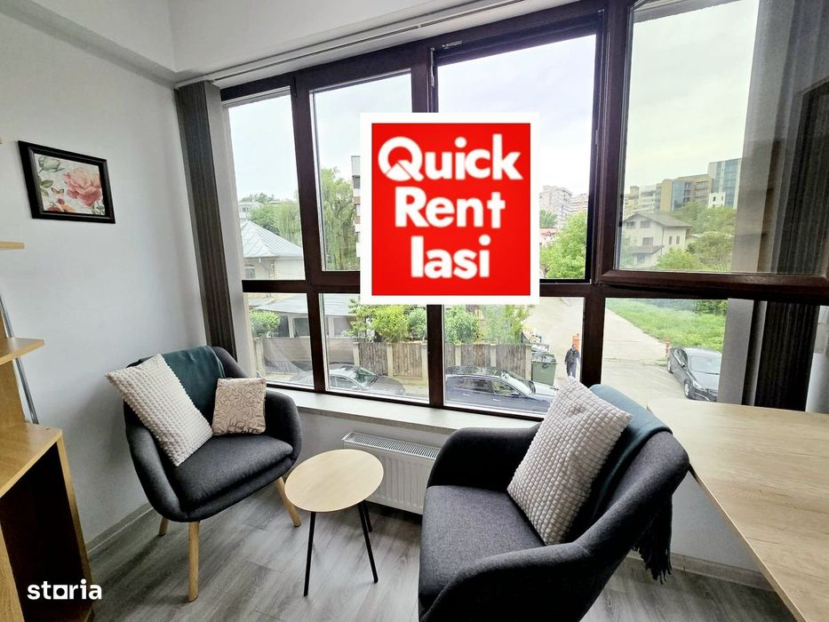 Palas Mall Bloc Nou Apartament 2 Camere Open Space Modern De Inchiriat — fotografia 1