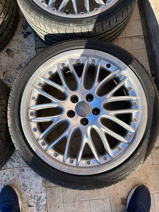 Jante audi R19 cu tot cu cauciucuri