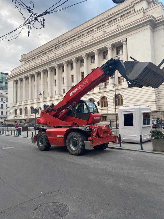 Închiriere Manitou MRT 2150/macara (troliu)  – 250 lei/oră