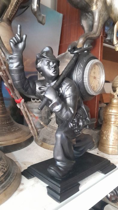 Чугунные Часы Хранитель Времени Касли !