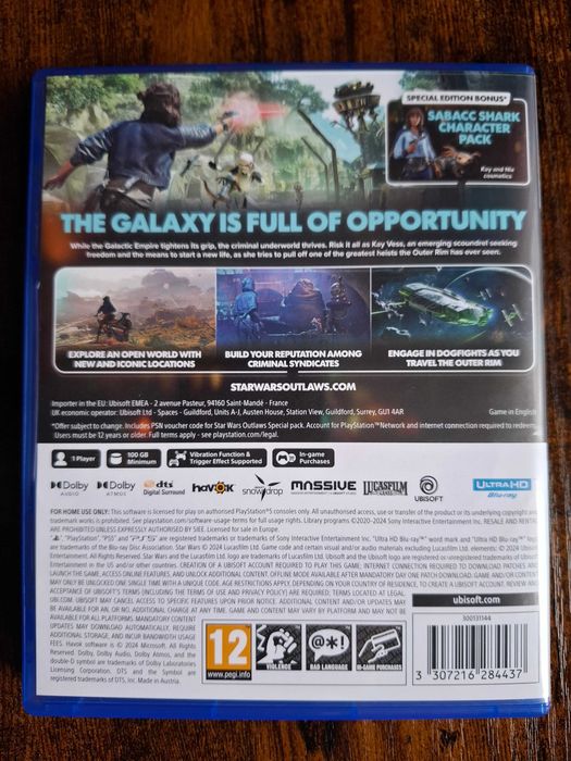 VANDUT - Star Wars Outlaws pentru Playstation 5 PS5