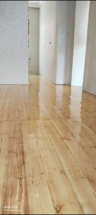 Шлифовка пол паркет рестоврация лакировка