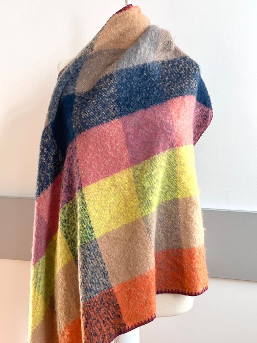 Цветен кариран мек шал Multiblu