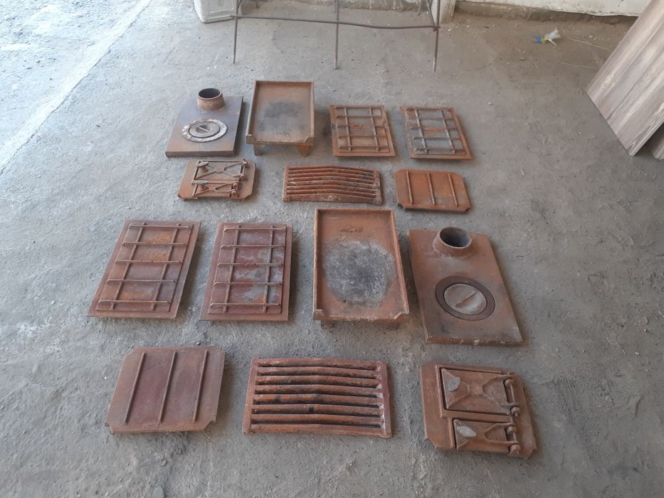 Чугунны разборный печь