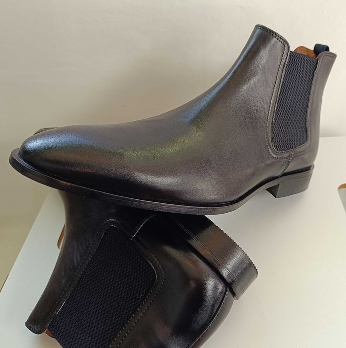 Ghete chelsea 45 45.5 lucrate manual Minelli Paris piele naturala